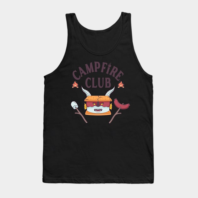 Campfire club Tank Top by GiveMeThatPencil